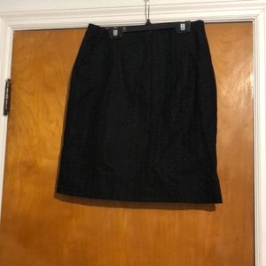 THEORY Black Skirt